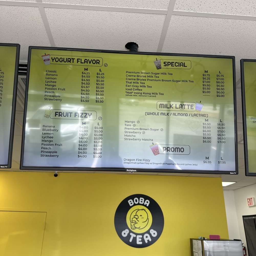 BOBA 8TEA8 - Menu - Bubble Tea Near Me - Brick Township, New Jersey BOBA 8TEA8 - Menu - Bubble Tea Near Me - Brick Township, New Jersey