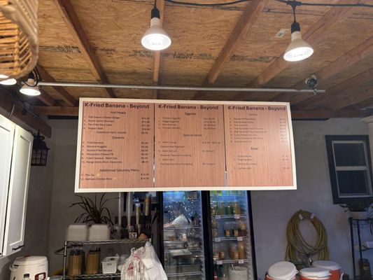 Menu photo 3 K Fried Banana Reseda, CA