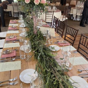 Calamigos Ranch Events - Farm table with fresh greens runner - Venues & Event Spaces Near Me - Malibu, California Calamigos Ranch Events - Farm table with fresh greens runner - Venues & Event Spaces Near Me - Malibu, California