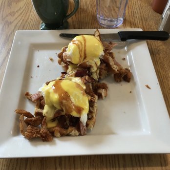 Floyd’s Diner James Bay - Herb Hudson Chicken Waffle Benny w/o potatoes - Breakfast & Brunch Near Me - Victoria, British Columbia Floyd’s Diner James Bay - Herb Hudson Chicken Waffle Benny w/o potatoes - Breakfast & Brunch Near Me - Victoria, British Columbia