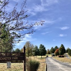 Schaefer Park - Asphalt walking paths are a feature at Schaefer.