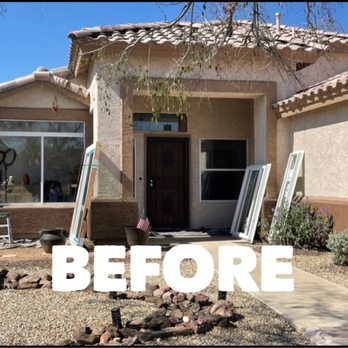 Ferguson Exteriors - House view - front windows - Before - Windows Installation Near Me Ferguson Exteriors - House view - front windows - Before - Windows Installation Near Me