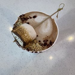 Story and Soil Coffee - S'mores latte with oat milk