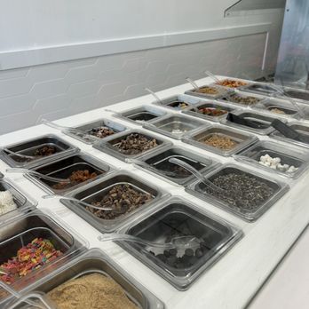 San Froyo - a variety of food in containers - Ice Cream & Frozen Yogurt Near Me - Richmond, Texas San Froyo - a variety of food in containers - Ice Cream & Frozen Yogurt Near Me - Richmond, Texas