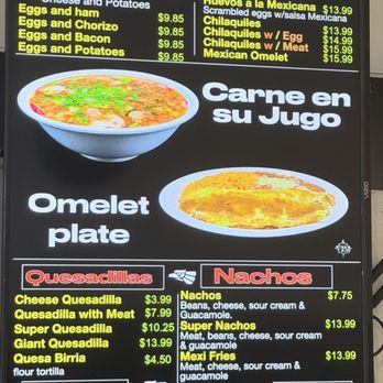 Hecho en Mexico - Menu - Mexican Near Me - Fairfield, California