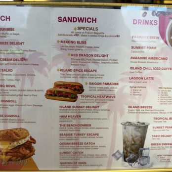 Paradise Cafe - Menu - Sandwiches Near Me - Santa Ana, California Paradise Cafe - Menu - Sandwiches Near Me - Santa Ana, California