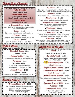 Menu photo 1 Mel's Grill Clarkston, MI