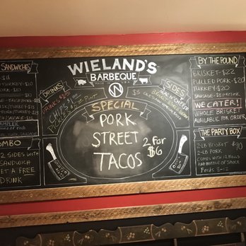 Wieland's BBQ - Barbeque Near Me - Catonsville, Maryland