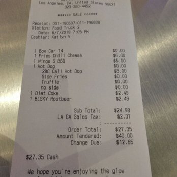 Two Bit Circus - My receipt. - Arcades Near Me - Santa Monica, California