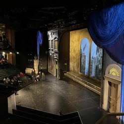 Actors Theatre of Louisville - London, England. The setting for A Christmas Carol