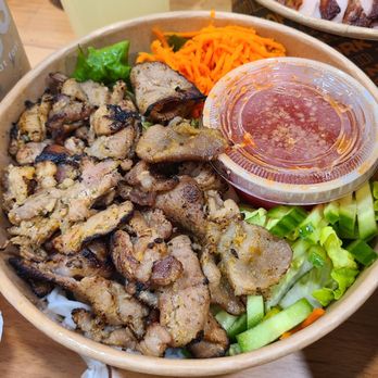 Saiga Vietnamese Eatery - Grilled pork vermicelli bowl - Vietnamese Near Me - Irvine, California Saiga Vietnamese Eatery - Grilled pork vermicelli bowl - Vietnamese Near Me - Irvine, California
