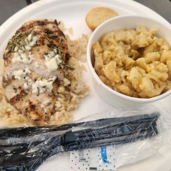 Ashley Mac's Kitchen - Lemon Chicken with a side of Mac and Cheese - Cafes Near Me - Hoover, Alabama Ashley Mac's Kitchen - Lemon Chicken with a side of Mac and Cheese - Cafes Near Me - Hoover, Alabama