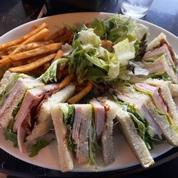 Franklin Street Triple Decker Turkey Club Sandwich Franklin Street Triple Decker Turkey Club Sandwich