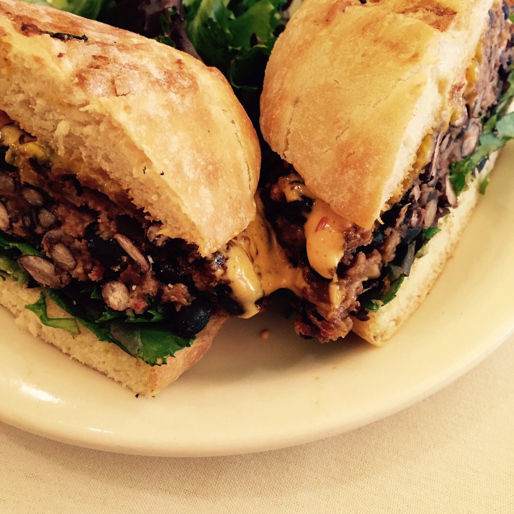 Orange Glory Cafe and Catering - Black bean burger - Breakfast & Brunch Near Me - Rochester, New York Orange Glory Cafe and Catering - Black bean burger - Breakfast & Brunch Near Me - Rochester, New York