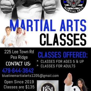 Blue Line Martial Arts - Martial Arts Near Me - Pea Ridge, Arkansas Blue Line Martial Arts - Martial Arts Near Me - Pea Ridge, Arkansas