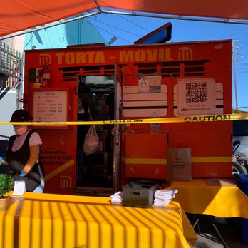 Torta Movil - This is the the eatery venue. It's very small but packs an amazing punch of flavor and fulfillment with every bite. - Mexican Near Me - Los Angeles, California Torta Movil - This is the the eatery venue. It's very small but packs an amazing punch of flavor and fulfillment with every bite. - Mexican Near Me - Los Angeles, California
