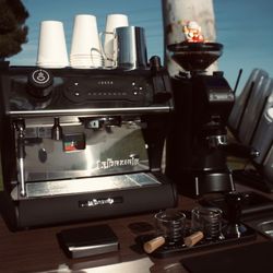 Fortun8te Coffee Co. - Espresso bar set up