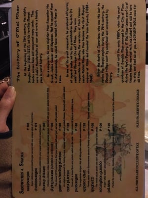 Menu photo 7 O' Mai Khan Baguio, BEN Menu photo 7 O' Mai Khan Baguio, BEN