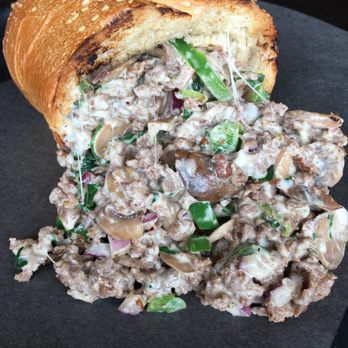 Grill Gate - modified philly steak sandwich (it's the signature philly steak w/ bell peppers added) - Burgers Near Me - Richmond Hill, Ontario