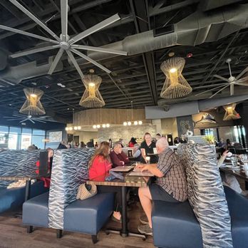 High Tide Steelyard - View across the restaurant towards the kitchen. - Seafood Near Me - Chandler, Arizona