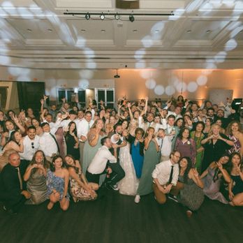 Massive Entertainment - group photo on the dance floor! - DJs Near Me