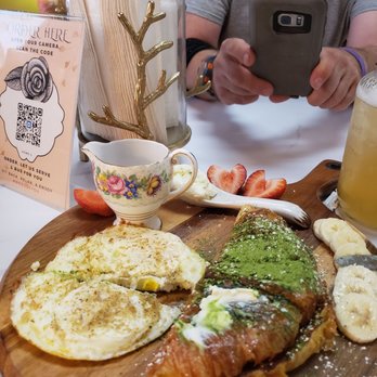 The Modern Rose - Macha French toast - Coffee & Tea Near Me - Deerfield Beach, Florida