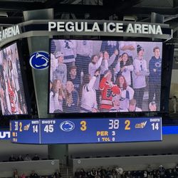 Pegula Ice Arena - Scoreboard
