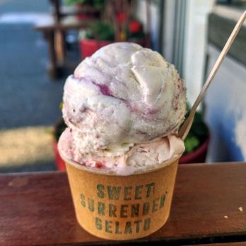 Sweet Surrender Gelato - Blueberry Cheesecake - Desserts Near Me - Richmond, British Columbia Sweet Surrender Gelato - Blueberry Cheesecake - Desserts Near Me - Richmond, British Columbia