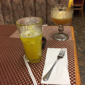 Cañadas Grill - Agua de piña and fresh oj - Mexican Near Me - Long Beach, California