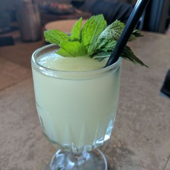 Hundred Proof - Fugu Slushie. Vodka + lime + ginger. All the great flavors of a mule in an icy cold slushie drink. - San Diego, CA