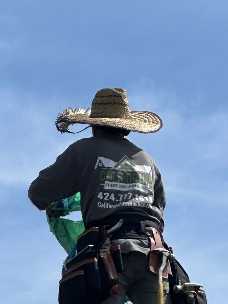 Slide of California First Roofing 
