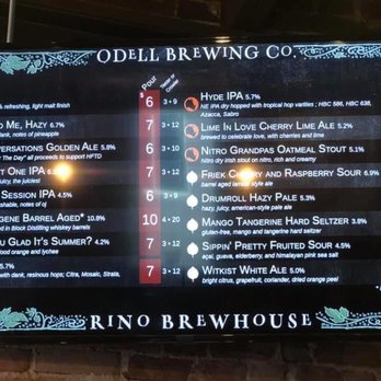 Odell Brewing Co - Five Points Brewhouse - Breweries Near Me - Denver, Colorado Odell Brewing Co - Five Points Brewhouse - Breweries Near Me - Denver, Colorado