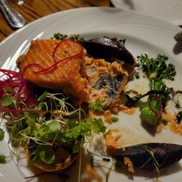 Wild salmon, small but good