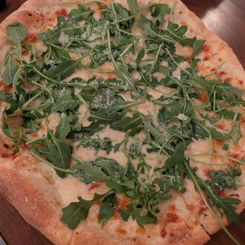 Oltre Mare - four cheese pizza with arugula - Italian Near Me - San Diego, California Oltre Mare - four cheese pizza with arugula - Italian Near Me - San Diego, California