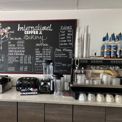 International Coffee & Bakery - Coffee menu