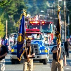 Doug's Affordable Towing - Doug's in Tour De Terrace Parade.