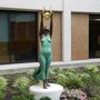 Photo of Sculpture Walk of IU-South Bend Campus