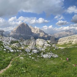 Rifugio Averau - View toward the northeast