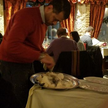 Vini da Pinto - Salt dome broken and fish is ready for deboning and filleting. - Italian Near Me - Venezia, VE