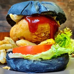 POP Vegan - Vegan BBQ Chick'n Burger