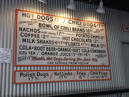 Mark's Hot Dogs by null