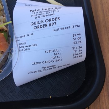 Poke Salad Bar - Poke Near Me - Pasadena, California