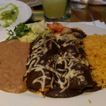 Polvos South - Enchiladas, rice and beans. - Mexican Near Me - Austin, Texas Polvos South - Enchiladas, rice and beans. - Mexican Near Me - Austin, Texas