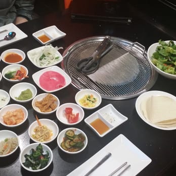 Mr BBQ - So many side dishes - Korean Near Me - Fullerton, California Mr BBQ - So many side dishes - Korean Near Me - Fullerton, California