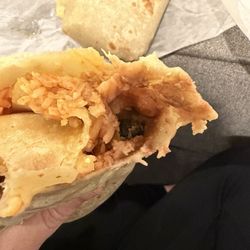 El Burrito Taco Shop - ROCK inside my burrito....?
