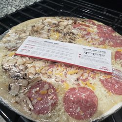Papa Murphy's - Pizza at home wrapped, large half salami, half mushroom