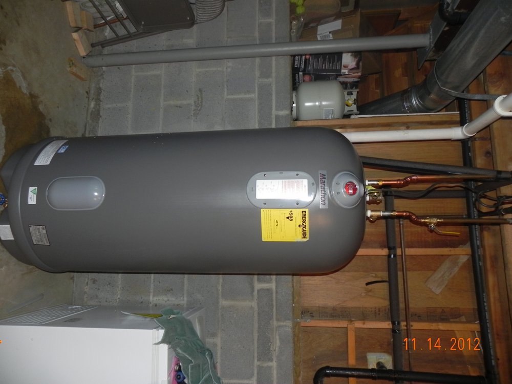 Slide of Water Heater Services