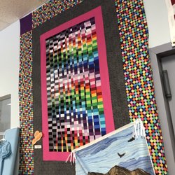 Sewing Machine Center & Fabric - Beautiful piece by northcott fabrics