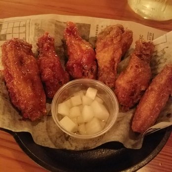 SSAM - Soy garlic and spicy wings - Korean Near Me - Brooklyn, New York SSAM - Soy garlic and spicy wings - Korean Near Me - Brooklyn, New York
