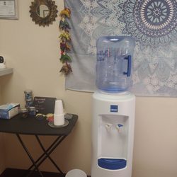 Soothing Touch Massage - Complimentary cold water and some homemade goodies